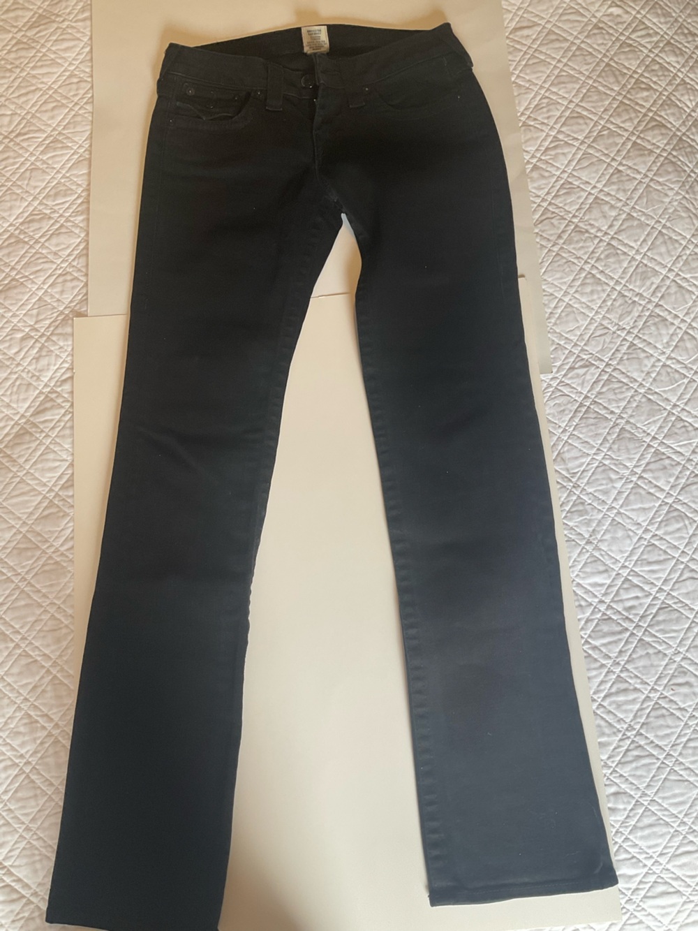 True religion women’s black jeans. EUC